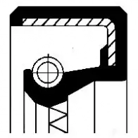 Уплотнительное кольцо CORTECO 82001141 BADRW Simmerring 1381553 15001141B
