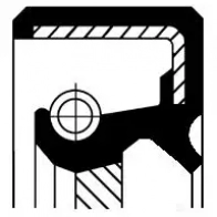 Уплотнительное кольцо CORTECO HTCY Simmerring 1382890 19027813B 82027813