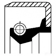 Сальник шруса CORTECO B1OFSF Simmerring 49355275 1393558 49355275