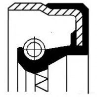 Сальник АКПП CORTECO 01026543B B1BADRWX2 Simmerring 82026543 1377798