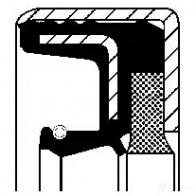 Сальник дифференциала CORTECO 19033621B 1423386561 COMBI Simmerring 82033621