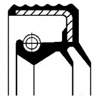 Сальник дифференциала CORTECO 82035956 BASLSFX67 Simmerring 15035956B 1423386516
