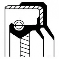 Сальник дифференциала CORTECO 01034446B 82034446 1378334 B1BAVISLRSX6 Simmerring