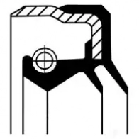 Сальник дифференциала CORTECO 1377675 82020124 01020124B B1BASL2X6 Simmerring