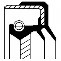 Сальник дифференциала CORTECO 82026326 01026326B 1377754 B1BASL2,5SFRDX46 Simmerring