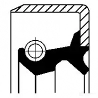 Сальник дифференциала CORTECO 1423386355 B1SLSF Simmerring 82001401 12001401B