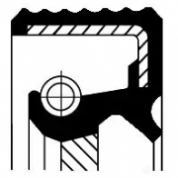 Сальник коробки передач МКПП CORTECO BASLRSX37 Simmerring 1377988 01030125B 82030125