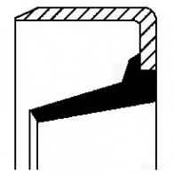 Сальник коробки передач МКПП CORTECO 82032458 01032458B B1OFSF Simmerring 1378132