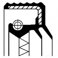 Сальник коробки передач МКПП CORTECO 01029920B 82029920 1377955 BASLSFDRWX67 Simmerring