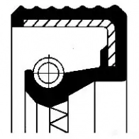 Сальник ступицы CORTECO 01033114B 1378163 82033114 BADRWX7 Simmerring