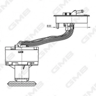 Топливный насос GMB GFPS-027A AYYKY 8E 1440311781