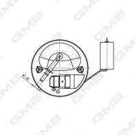 Топливный насос GMB GFPS-038A A TGJXS 1440311792 - Изображение 2