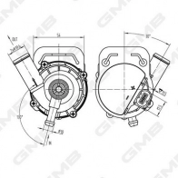 Дополнительный водяной насос GMB GEW-BE013 6ZP MX 1440313966 - Изображение 6