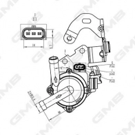 Дополнительный водяной насос GMB GEW-BM007 1440313982 UD9Q V - Изображение 5