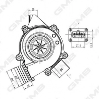 Дополнительный водяной насос GMB GEW-BM010 1440313985 0FYK 2AM - Изображение 6