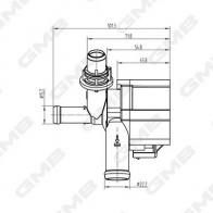 Дополнительный водяной насос GMB GEW-BM012 V W3IN 1440313987 - Изображение 5
