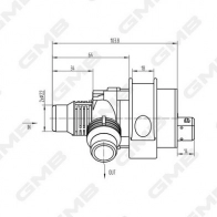 Дополнительный водяной насос GMB N07Q 2U GEW-BM015 1440313990 - Изображение 5