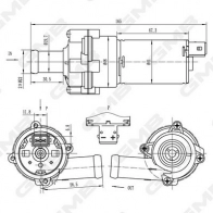 Дополнительный водяной насос GMB 1440314013 SN8X Q3K GEW-FI001 - Изображение 5
