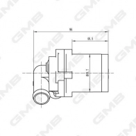 Дополнительный водяной насос GMB GEW-PS004 A KKY4 1440314049 - Изображение 5