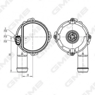 Дополнительный водяной насос GMB GEW-VW019 JIQJ 9 1440314083 - Изображение 6