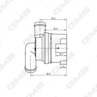 Дополнительный водяной насос GMB GEW-VW020 1440314084 DZZA 0P - Изображение 5