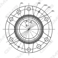 Подшипник ступицы колеса GMB LB PQ1X GH23750T 1440314104 - Изображение 6