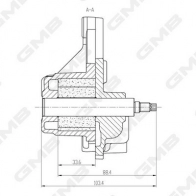 Масляный насос GMB GOAS-124A 1440314321 ARMQO 1 - Изображение 2