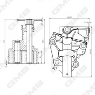 Масляный насос GMB GOAS-127A GQ4I6 5V 1440314324 - Изображение 2