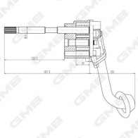 Масляный насос GMB GOAS-74A T0 4QIEU 1440314446