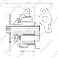 Масляный насос GMB GOAS-97A SG11 M5Y 1440314469 - Изображение 2