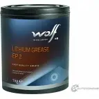 Смазка LITHIUMGREASE EP 2, 1л WOLF 5PP1AV 8321597 8733320 SV 2WX4