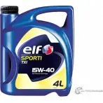 Моторное масло минеральное Sporti TXI 15W-40, 4л ELF 1436733930 7LVPS 1S 194919