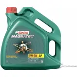 Моторное масло Castrol Magnatec 5W-30 AP синтетическое, 4 л CASTROL 1436725820 155BA8 7ZJ 10DN