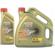 Моторное масло Castrol EDGE 5W-30 LL синтетическое, 5 л