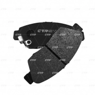 Тормозные колодки дисковые, комплект CTR 1439893008 GK0319 BWU VUOS - Изображение 2