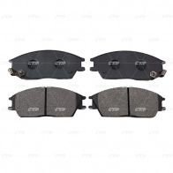 Тормозные колодки дисковые, комплект CTR 1439893070 GK0458 TU6 2R - Изображение 3