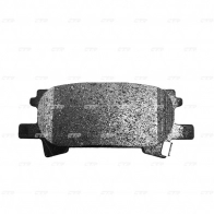 Тормозные колодки дисковые, комплект CTR 1439893303 BCB4 6 GK1058 - Изображение 2