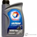 Моторное масло синтетическое для четырехтактных двигателей TOTAL HI PERF 4T SPORT 10W-40 1л TOTAL 1436733842 YWP 46 193101