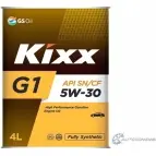 Моторное масло синтетическое KIXX G1 5W-30, 4 л OLD KIXX L544544T HU8 YO 1436734008
