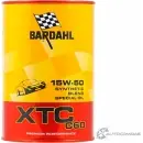 Моторное масло синтетическое XTC C60 15W-50, 1 л BARDAHL 324040 1436734389 RNQY5 EC