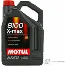 Моторное масло синтетическое MOTUL 8100 X-MAX 0W-30, 5 л MOTUL 106571 8USPC6 2972003 17915 .