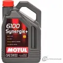 Моторное масло technosynthese, 80% синтетическое MOTUL 6100 SYN-NERGY 5W-30, 4 л MOTUL 1436734568 107971 UKMN L