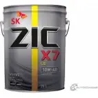 Моторное масло синтетическое ZIC X7 LS 10W-40, 20 л ZIC RS3O 84J 1436734177 192620