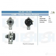 Генератор CV PSH 1437374163 P UO01 195987100050