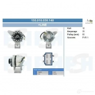 Генератор CV PSH L L9QWAL 1437372859 155010030140