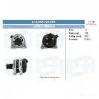 Генератор CV PSH 0O0A NR 290235 595540105200