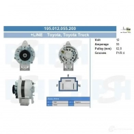 Генератор CV PSH SS 0G8 195012055200 1437372966