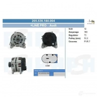 Генератор CV PSH R B7OS 282696 175004050265