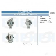 Генератор CV PSH 575594110370 1437354457 Q4V T1