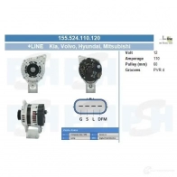 Генератор CV PSH 282695 175003040265 7 7YFKOW